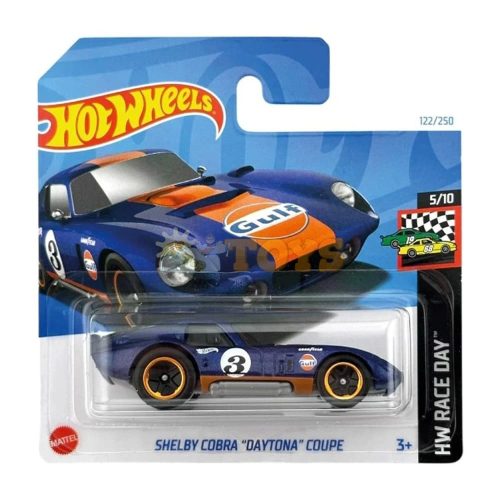 Hot Wheels Die-Cast Car Shelby Cobra Daytona Coupe HTF10 HW Race Day