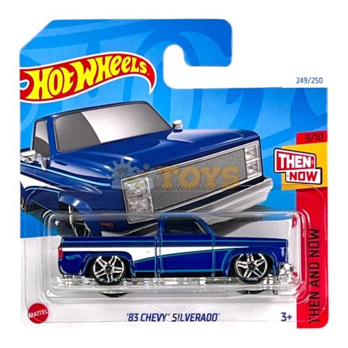 Hot Wheels Die-Cast Car '83 Chevy Silverado HTC73 Then and Now