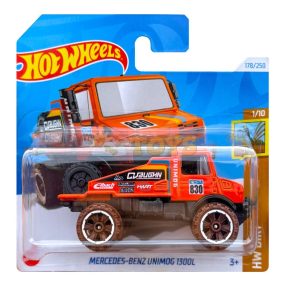   Hot Wheels Die-Cast Truck Mercedes-Benz Unimog 1300L HTF05 HW Dirt
