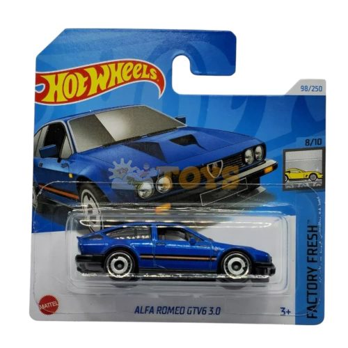 Hot Wheels kisautó Alfa Romeo GTV6 3.0 HTF13 Factory Fresh