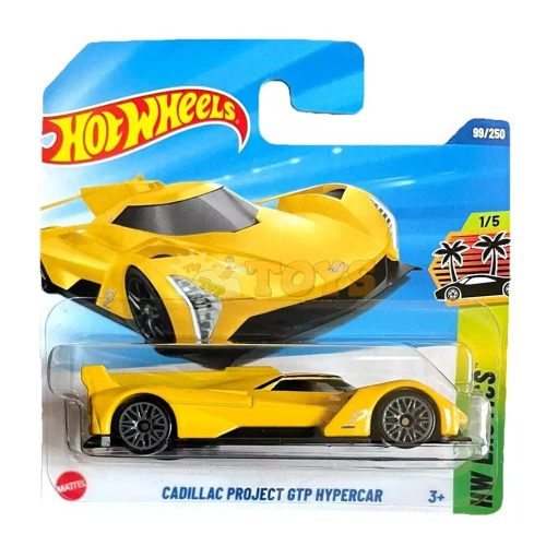 Hot Wheels Die-Cast Car Cadillac Project GTP Hypercar HYX40