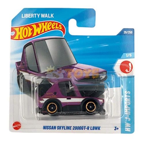 Hot Wheels kisautó Nissan Skyline 2000GT-R LBWK HYW79 HW J-Imports