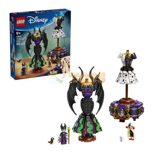 LEGO® Disney Maleficent's and Cruella De Vil's Dresses 43262