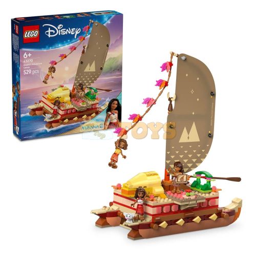 LEGO® Disney Moana's Adventure Canoe 43270