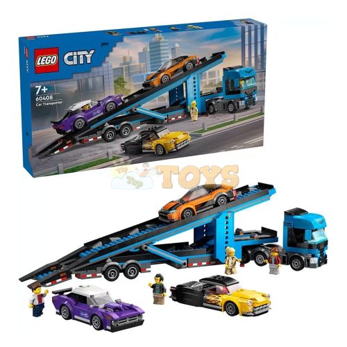 LEGO® City Car Transporter Truck with Sports Cars 60408