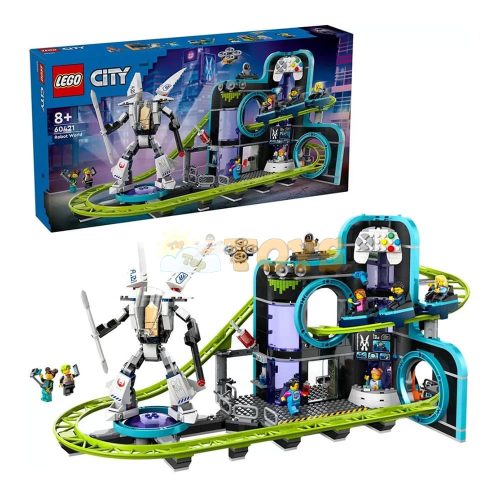 LEGO® City Robot World Roller-Coaster Park 60421
