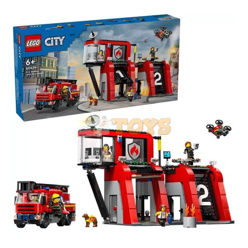 LEGO® City Fire Station with Fire Truck 60414