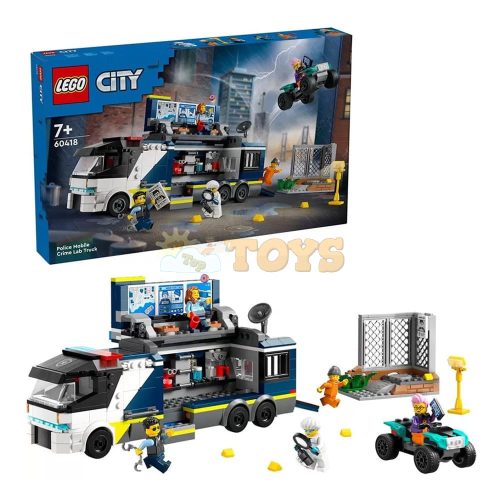 LEGO® City Police Mobile Crime Lab Truck 60418