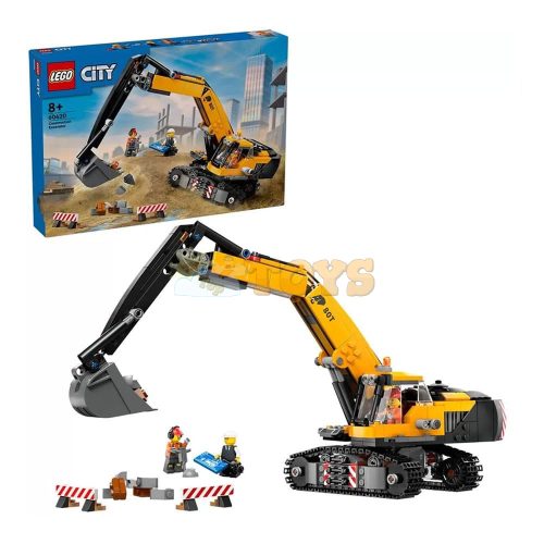 LEGO® City Yellow Construction Excavator 60420