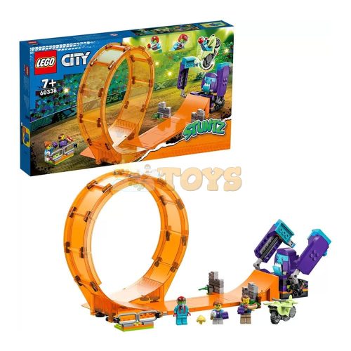 LEGO® City Smashing Chimpanzee Stunt Loop 60338