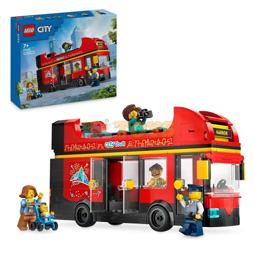LEGO® City Red Double-Decker Sightseeing Bus 60407