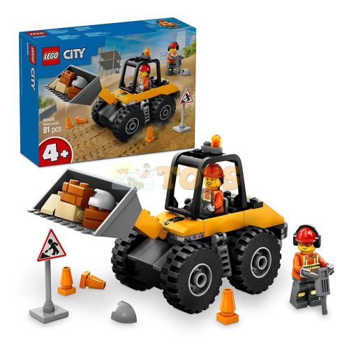 LEGO® City Yellow Construction Wheel Loader 60450