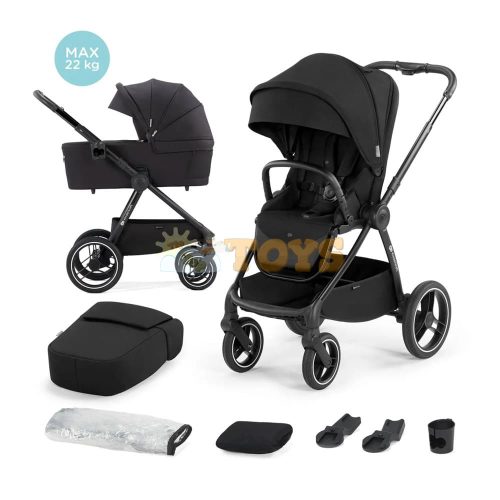 Kinderkraft Baby stroller NEA Night Black 2 in 1 - stroller 2in1