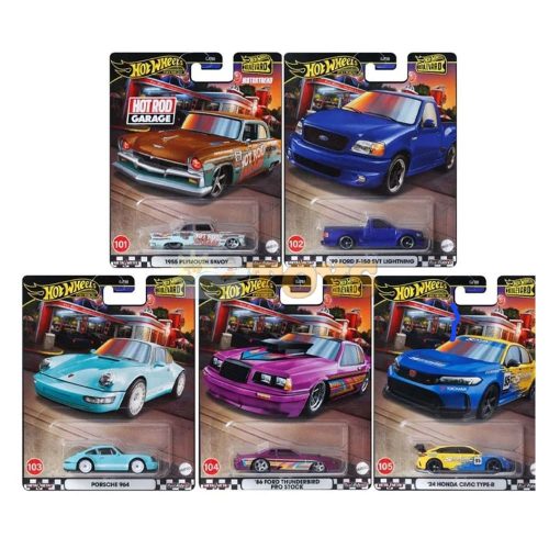 Hot Wheels Premium Boulevard Series Car Set  101-105 GJT68-956W