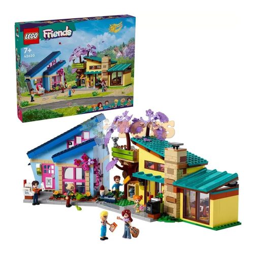 LEGO® Friends Olly and Paisley's Family Houses 42620