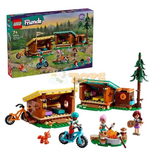LEGO® Friends Adventure Camp Cozy Cabins 42624