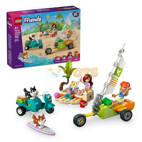LEGO® Friends Surfing Dogs and Scooter Adventure 42641