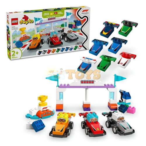 LEGO® Duplo F1® Team Race Cars & Drivers 10445