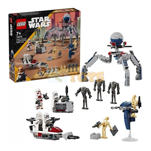 LEGO® Star Wars Clone Trooper™ & Battle Droid™ Battle Pack 75372 - 215 pieces
