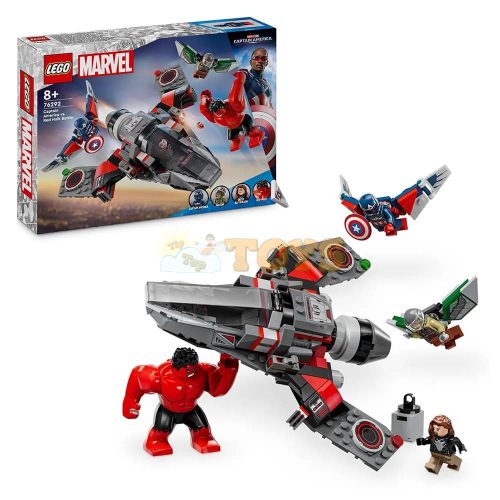 LEGO® Marvel Captain America vs. Red Hulk Battle 76292 - 223 pieces