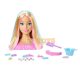 Barbie Doll Styling Head, Blonde Hair With 20+ Hair Styling Accessories JFG81