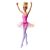 Barbie Articulated Blonde Ballet Dancer Doll with Pink Tutu and Bow HRG34