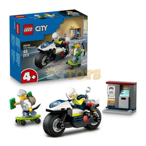LEGO® City Police Motorcycle Chase 60455 - 65 pieces