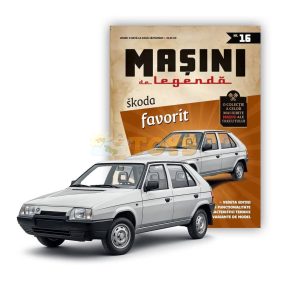 Legendary Cars - Skoda Favorit gray - car model 1:43