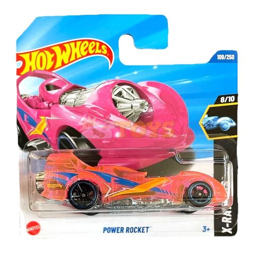 Hot Wheels Power Rocket JBB69 X-Raycers Metal Car