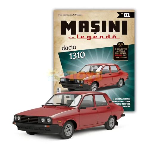 Legendary Cars - Dacia 1310 TLX red - 1:43 model car