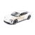 Bburago Porsche Taycan Turbo S white metal toy car - 1:24 scale