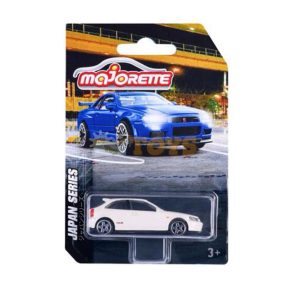   majorette Metal car Honda Civic TYPE R EK9 white Japan Series