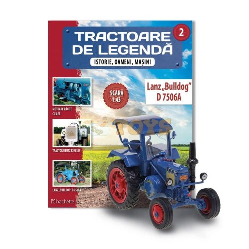Lanz Bulldog D7506A Germany model 1:43 scale - Legendary tractors
