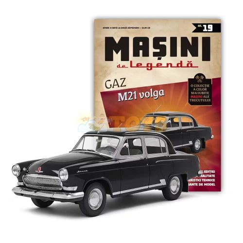 Legendary Cars - GAZ M21 Volga black - car model 1:43