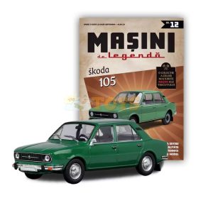 Legendary Cars - Skoda 105 green - 1:43 model car