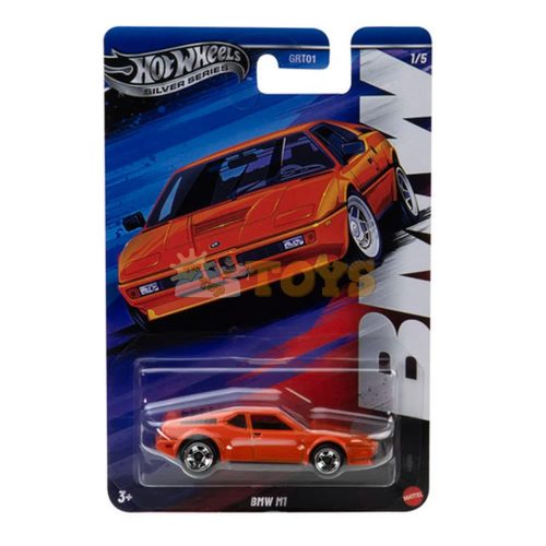 Hot Wheels Silver Diecast Car BMW M1 JBY59 BMW Series