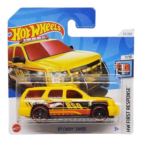 Hot Wheels Diecast Car '07 Chevy Tahoe HTB60 HW First Response