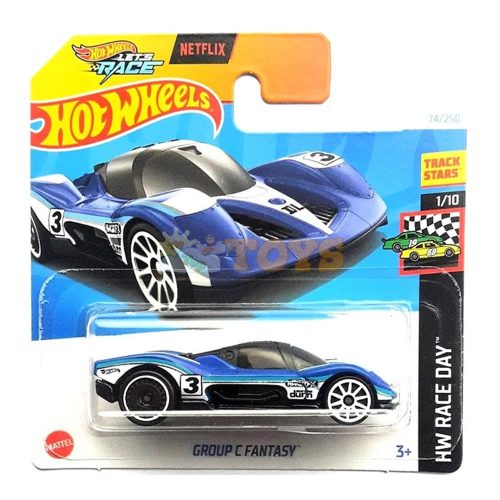 Hot Wheels Metal Car Group C Fantasy HTC74 HW Race Day - Mattel