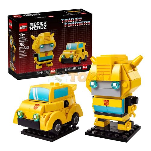 LEGO® BrickHeadz Bumblebee Robot & Vehicle 40804 - 253 pieces