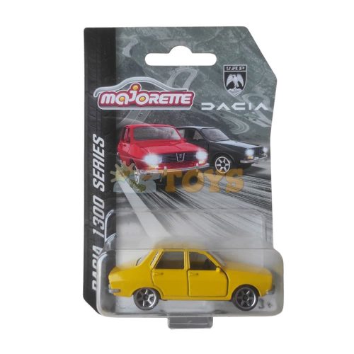 majorette Metal Car Dacia 1300 Series Yellow 21 0205 2010