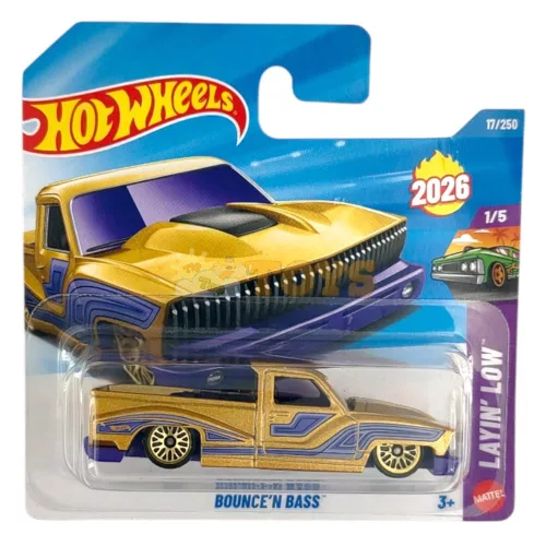 Hot Wheels Bounce'N Bass JJH32 Layin' Low Diecast Car