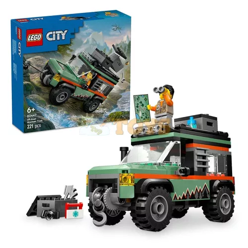 LEGO® City 4x4-es off-road terepjáró 60447 - 221 pieces